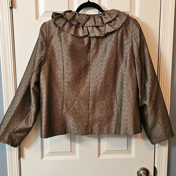 Nicolette Ruffled Blazer Jacket Elegant Wear Office Wear Career Minimalist - Picture 12 of 16